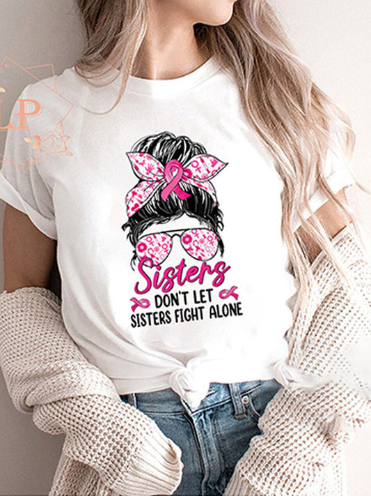 Sisters Don't Let Sisters Fight Alone Graphic Tee