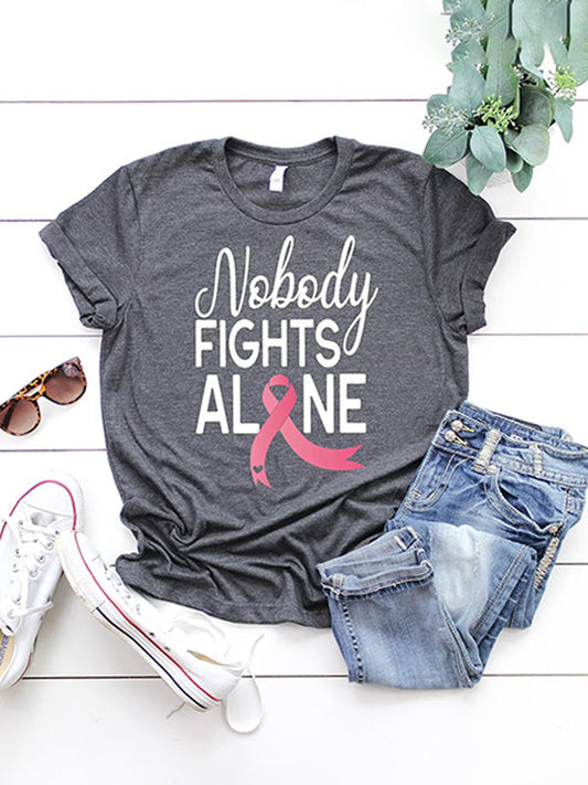 Nobody Fights Alone Graphic Tee