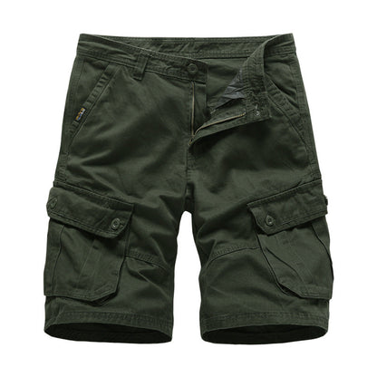 Men's Loose Cargo Shorts with 6 Pockets