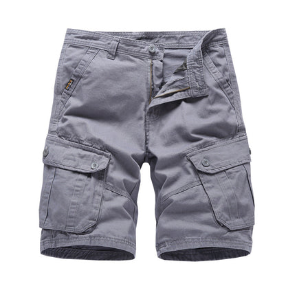 Men's Loose Cargo Shorts with 6 Pockets