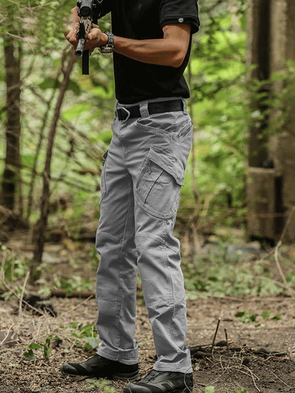 Multi-Pocket Outdoor Straight Leg Tactical Pants