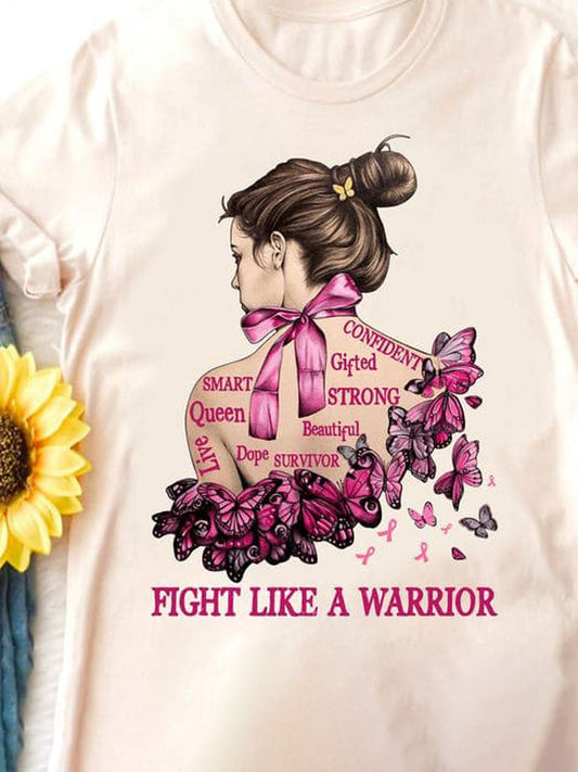 Fight Like A Warrior Graphic Tee