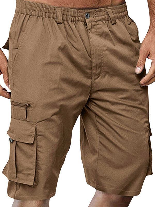 Men's Casual Multi-Pocket Cargo Shorts