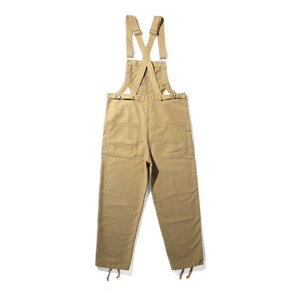 Unisex Moleskin Overalls with Cinch Cord