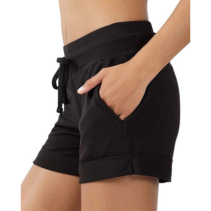 Soft Activewear Cozy Gym Lounge Shorts