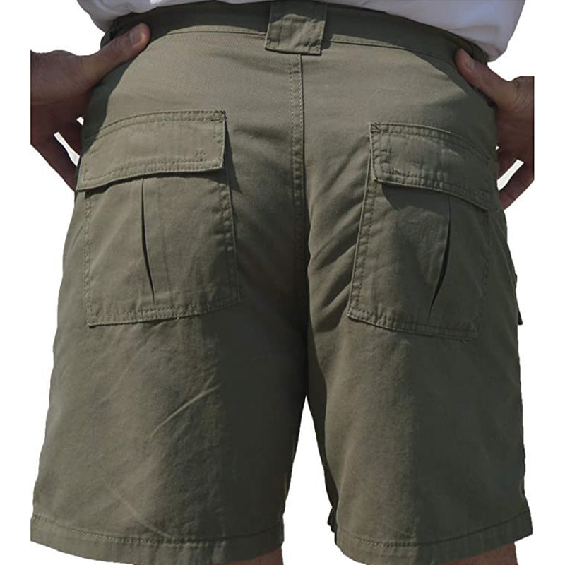 Men’s Multi Pockets Comfy Stretchy Cargo Shorts