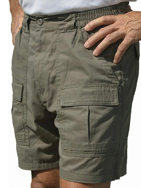 Men’s Multi Pockets Comfy Stretchy Cargo Shorts