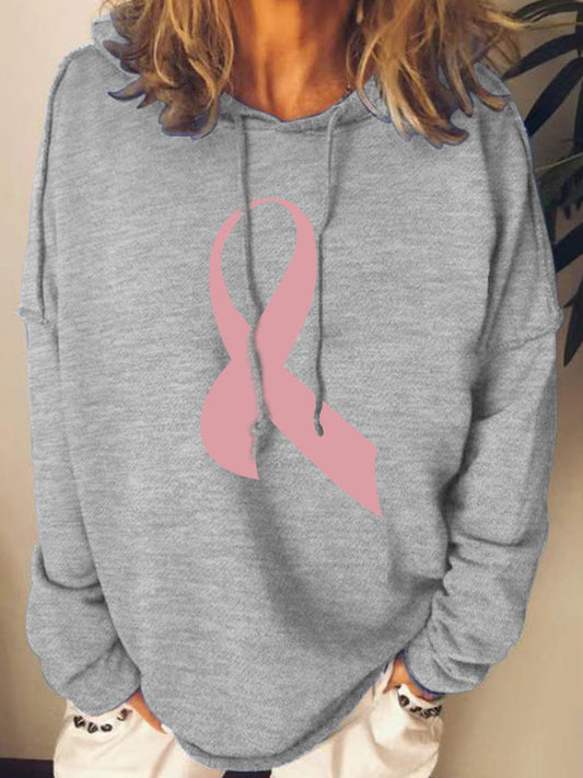 Pink Ribbon Breast Cancer Awareness Hoodie